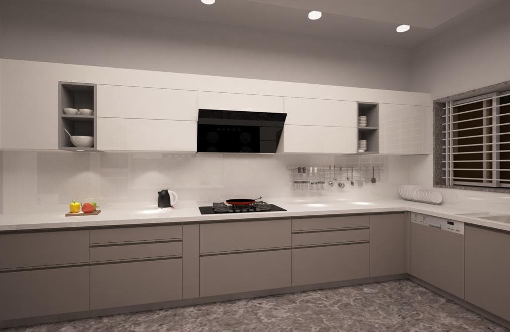 Designer Kitchen with modern finishes