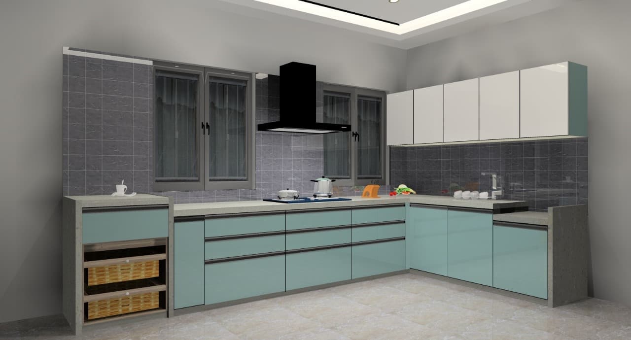 Aqua Harmony Kitchen