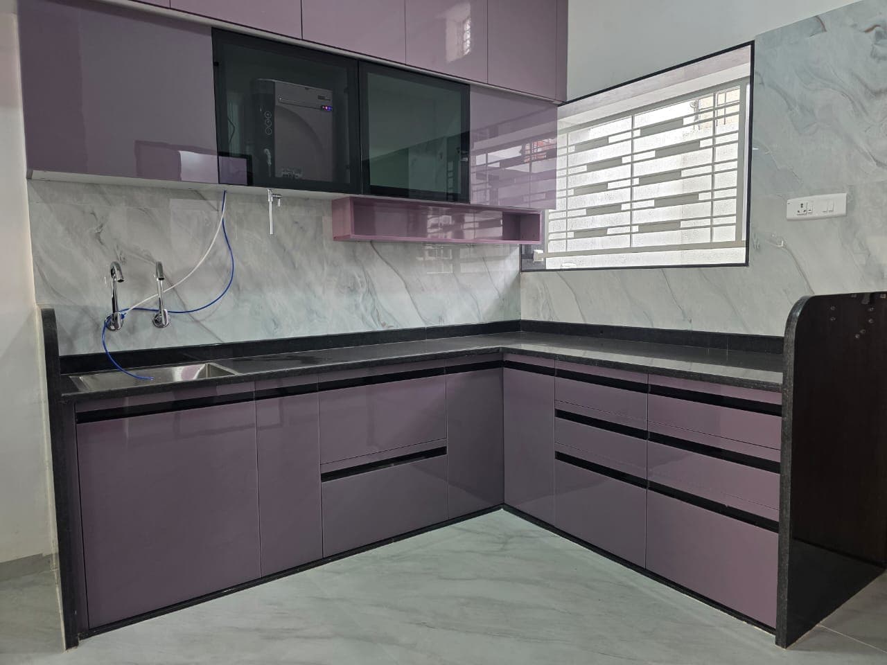 Lavender Luxe Kitchen