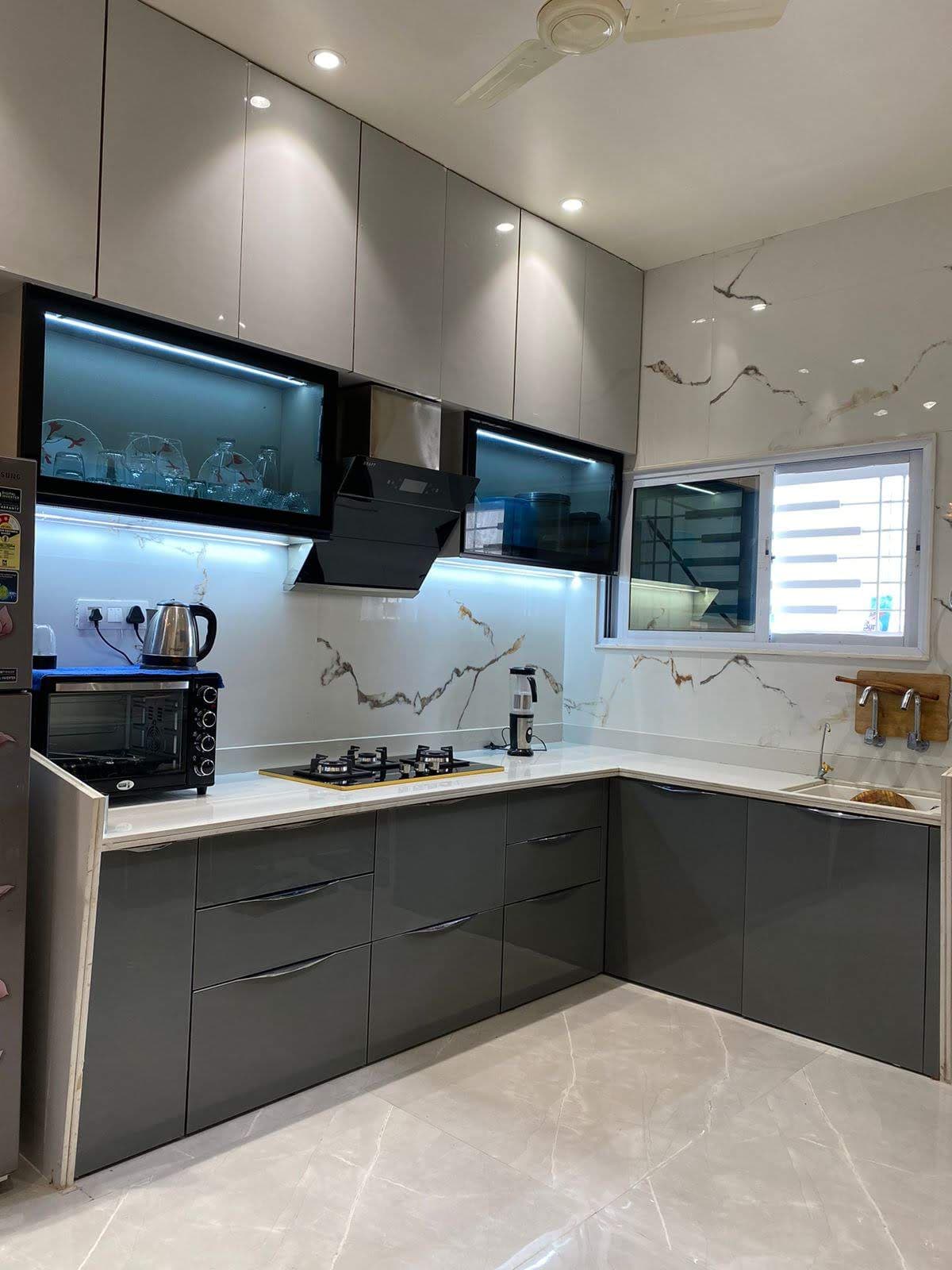 Midnight Glow Kitchen