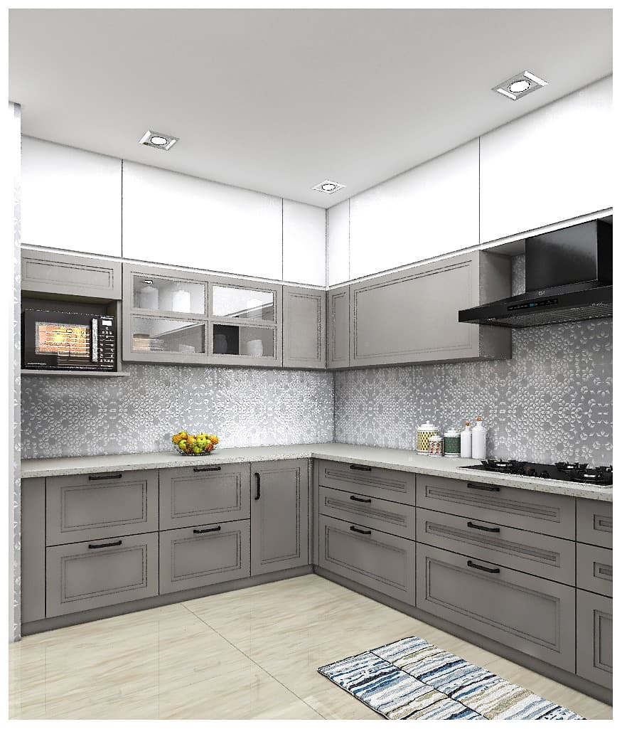 Silver Elegance Kitchen 1