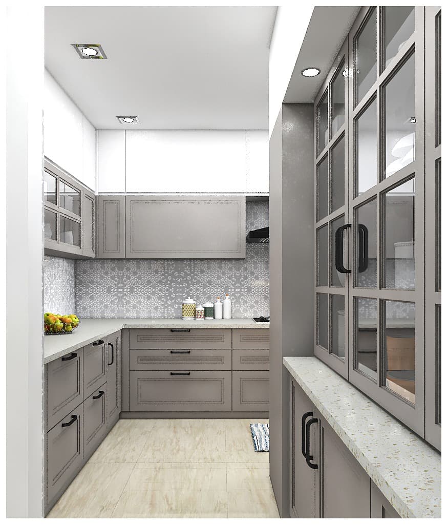 Silver Elegance Kitchen 2