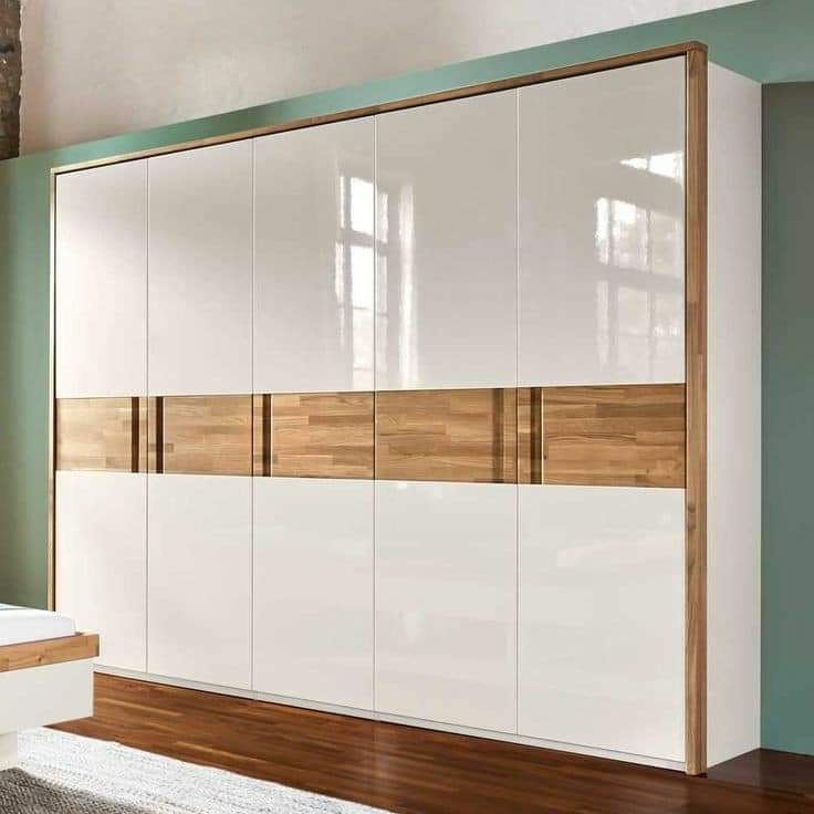 Nordic Walnut Designer Wardrobe